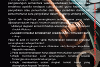 Apa Yang Harus Dilakukan Setelah Ditangkap