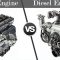 Perbedaan Antara Mesin Bensin Dan Diesel